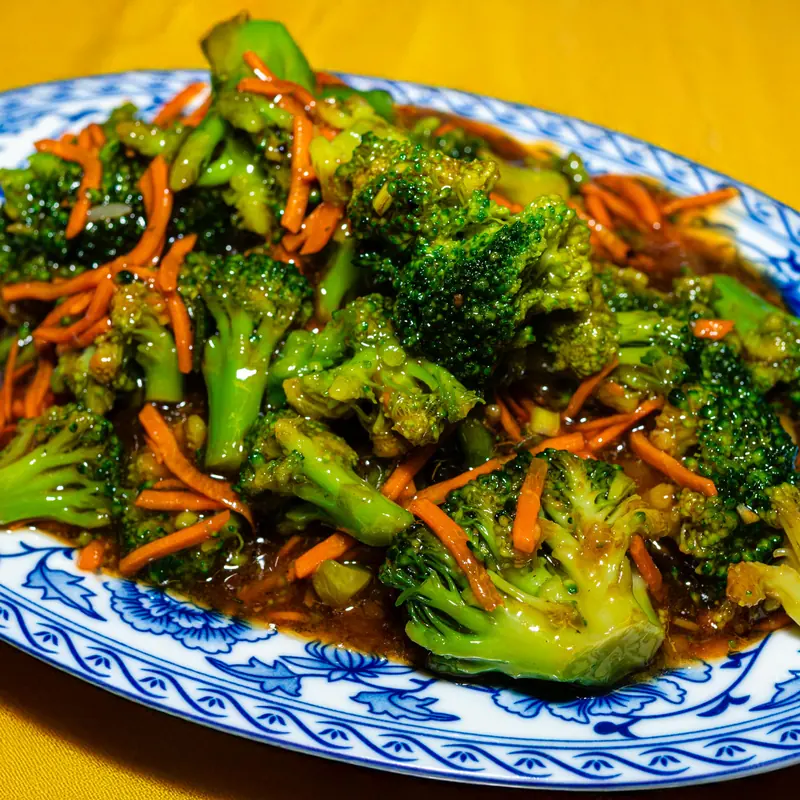 Broccoli mit Austernsauce